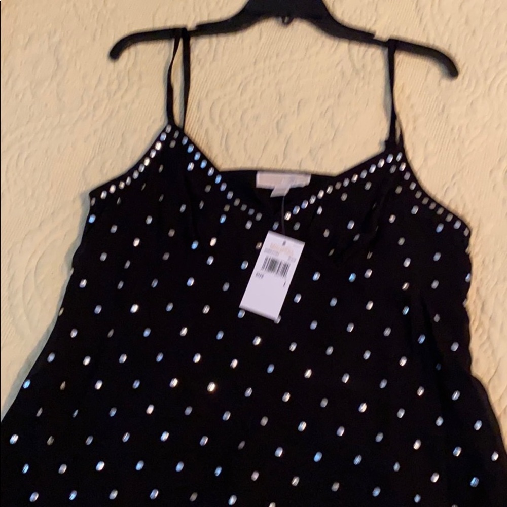 Michael Kors studded black top